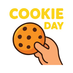 Cookies With Chocolate Chips Clip Art