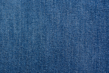 Fototapeta premium Washed denim fabric texture background