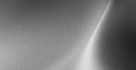 Silver Metallic Gradient Background. Smooth Abstract Gray Digital Flow Design.