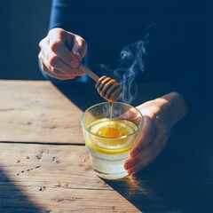 Sweetening Hot Lemon Water for Wellness