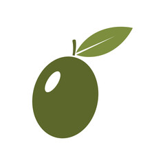 Olive illustration with simplicity and elegance creating a sense of natural organic