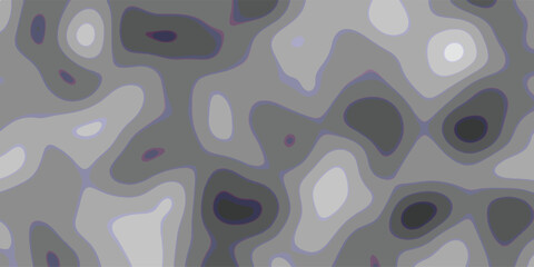 Abstract grey topographic map illustrating contours and elevation layers creating a modern textured design suitable for various applications