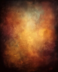 Abstract Sunset Colorful Background with Warm Hues of Orange, Red, Yellow, and Brown Tones