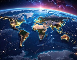 Global Network of Connections.