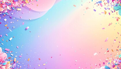 夢かわいい誕生日の背景