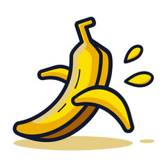 Banana Peel Vector