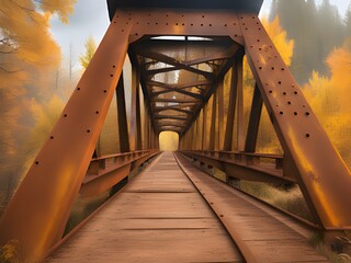 bridge in the forest