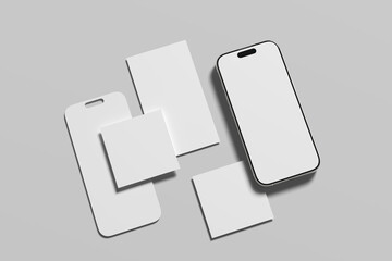 Social Media Post Blank Mockup