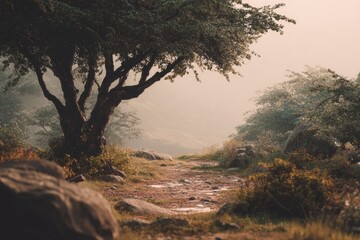 Misty mountain path (5)