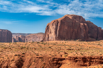 Scenic Red Rock Desert Landscape with Blue Sky – Canyonlands, Utah