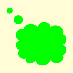 blank call out green screen vector design illustration