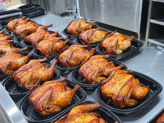 Grocery Store Rotisserie Chickens, Oven Roasted Rotisserie Chicken, ready to eat meal, 