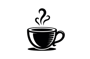 Flat Coffee Cup Icon Graphic