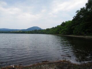 Lake Kussharo, Hokkaido, Japan - Diorama Effect