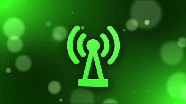 green radar icon