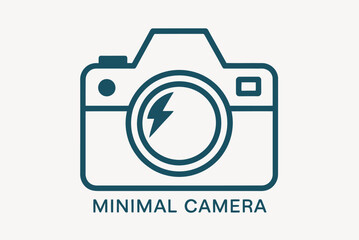 Minimal Camera Icon Vector