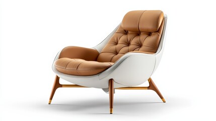 Modern Luxury Leather Lounge Chair Design