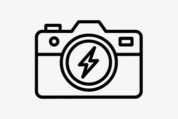 Camera Silhouette Vector