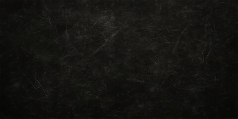 Black and white smoke texture on a dark vintage chalkboard surface for a grunge paper backdrop design