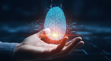 Secure your digital identity with advanced biometric fingerprint scanning technology for ultimate personal data protection and seamless access.