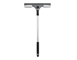  Extendable Window Cleaning Brush with Detachable Head Transparent Background.