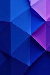 Fototapeta premium Abstract Geometric Shapes in Deep Blue and Violet Hues A Contemporary Design Texture