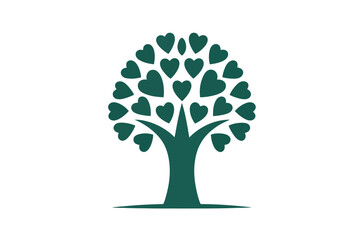 Tree Icon for Print Design