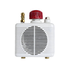 Vintage air compressor illustration on transparent background