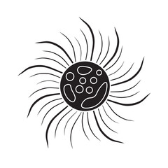 Actinophrys Protozoa glyph icon