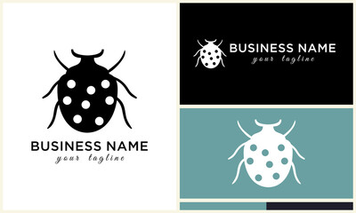 Ladybug Logo Design Elements  Templates.