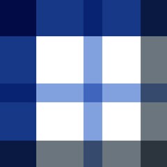 Seamless Pattern Plaid Blue Grey - Blue checkered design - Repeatable - Scalable Blue Plaid Checkered