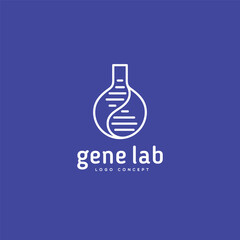 Genetic lab logo