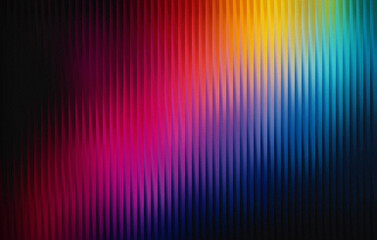 Abstract geometric mosaic vibrant spectrum gradient background design with vertical line patterns