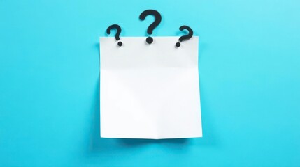 Unanswered Questions on a Blank Page A Conceptual Image of Uncertainty and Potential