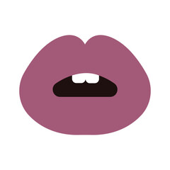 lip icon vecktor