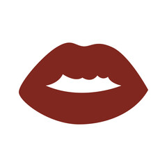 lip icon vecktor