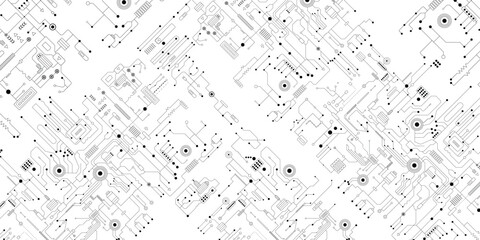 Digital circuit, mother board , electronic and technology background. 