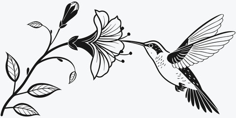 Abstract geometric shapes and lines silhouette design