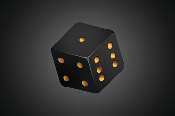 black gold dice