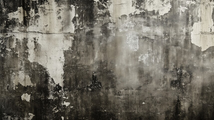 dark background for wide banner. Abstract background. Grunge vintage texture background