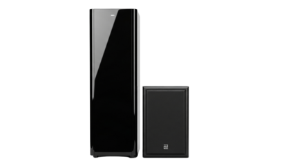 Loudspeaker Duo isolated on transparent background