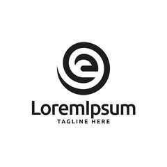 Fototapeta premium Modern Abstract Emblem for Branding