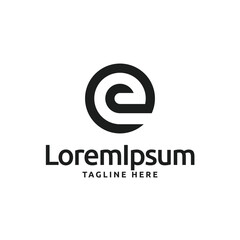 Symmetrical Abstract Logo Vector