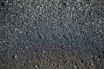 Black Sand Beach, Waiʻānapanapa State Park.  Hana, Maui, Hawaii. Hana Volcanics / Lava flow.  Haleakalā / East Maui Volcano, is a shield volcano. Basalt