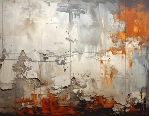 Abstract weathered wall with textures