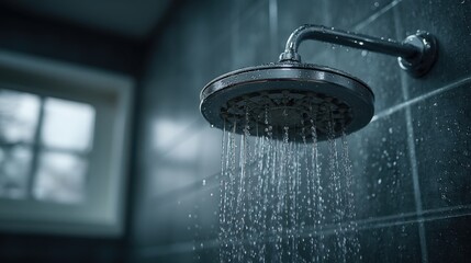 Indulge in a luxurious rainfall shower experience with gentle streams in your modern bathroom oasis