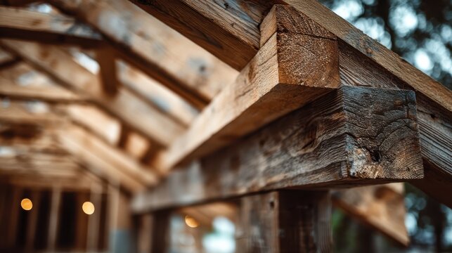 Skilled carpenters crafting timber beams for standard construction workshop photography indoor expert techniques