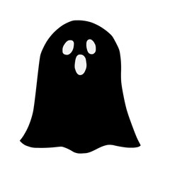 ハロウィン　おばけ　シンプルシルエット