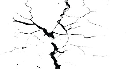 Texture soil dry crack background pattern. Scratched or cracked vector illustration. holes on stone grunge or wall surface, collapse, broken crack, crack grunge texture.