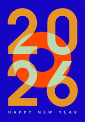 2026_HAPPY NEW YEAR_年賀状デザイン_縦,めでたい日本の色_朱色,白緑,金茶｜ 2026,New Year Card Design,Auspicious Japanese Colors_Shu-iro (Vermilion), Shiro-midori (Pale Green), Kin-cha (Golden Brown)